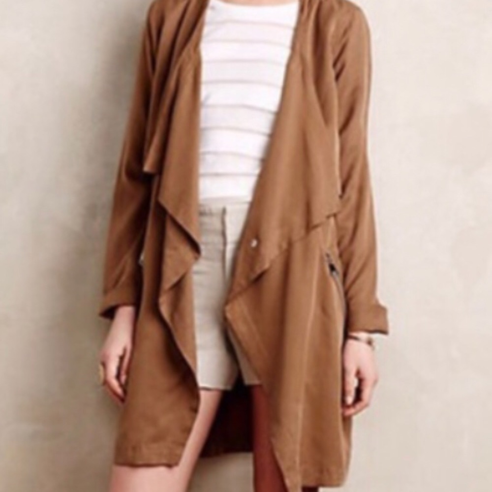 Anthropologie trench coat